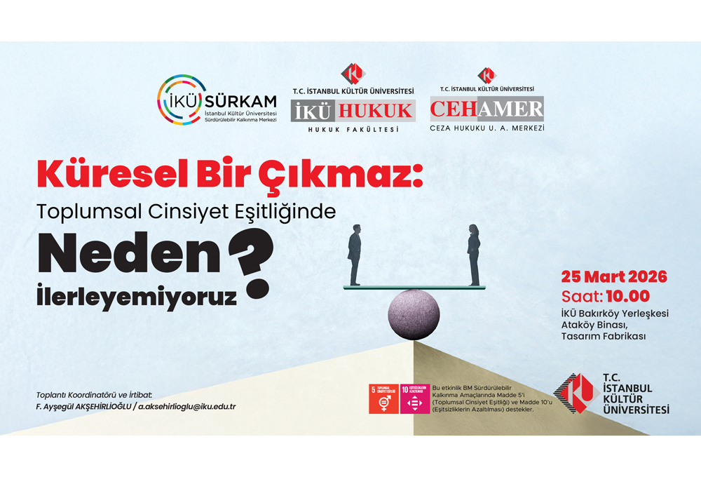 “İKÜ’de Toplumsal Cinsiyet Eşitliğinde Küresel Çıkmaz Masaya Yatırılıyor”