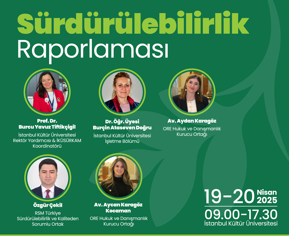 "Sürdürülebilirlik Raporlaması" Eğitimi Başlıyor!