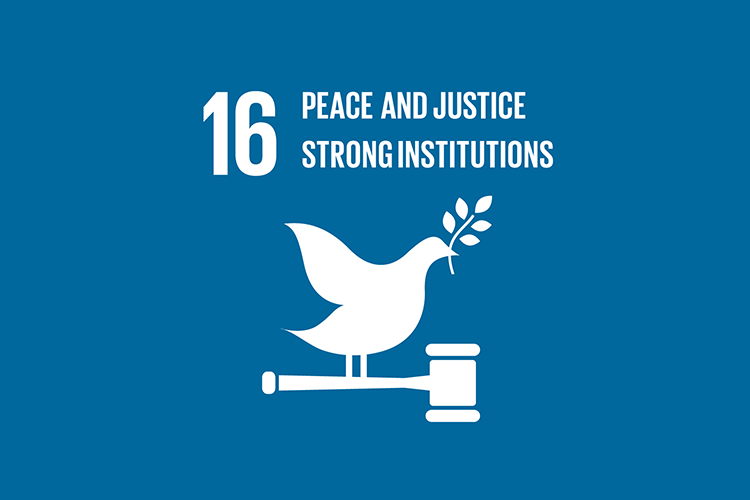 16 - PEACE, JUSTICE AND STRONG INSTITUTIONS